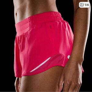 Lululemon Hotty Lined Short 2.5" - Lip Gloss